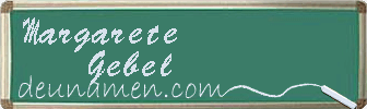 Margarete Gebel Visitenkarte